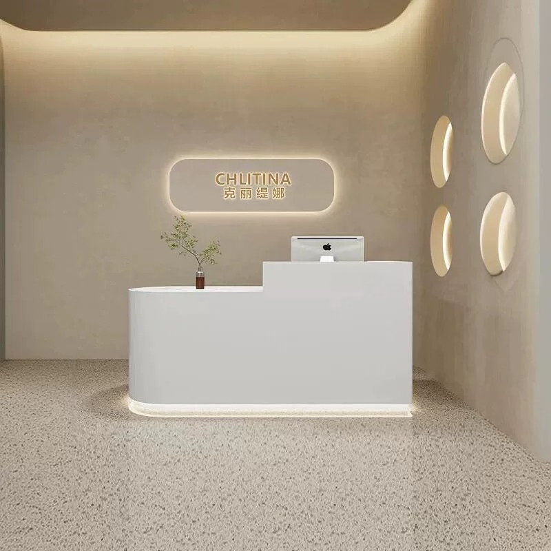 Office Furniture Store - French Clothing Store Reception Bar Modern