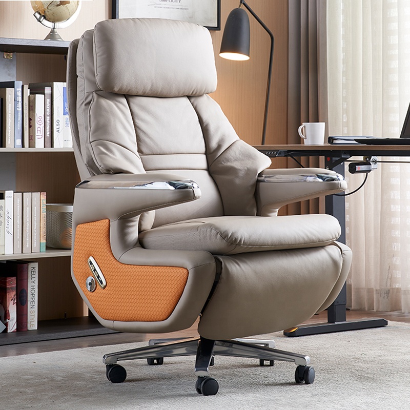 Office Furniture High End - Intelligent Massage Electric Leather Boss Chair