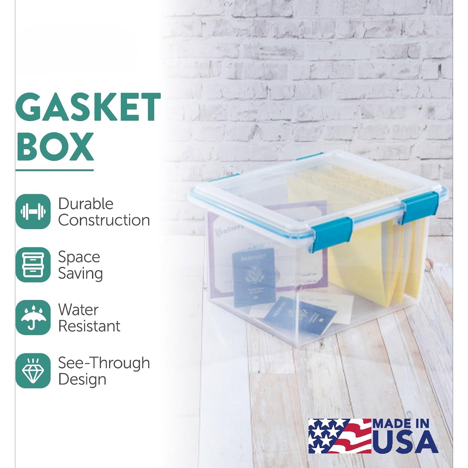 Gasket Storage Box with Lids f - Office Storage Cabinet recension och pris