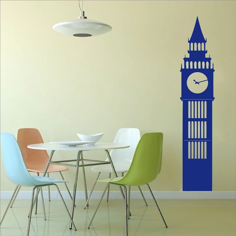 London Big Ben Clock Wall Deca - Office Furniture London recension och pris