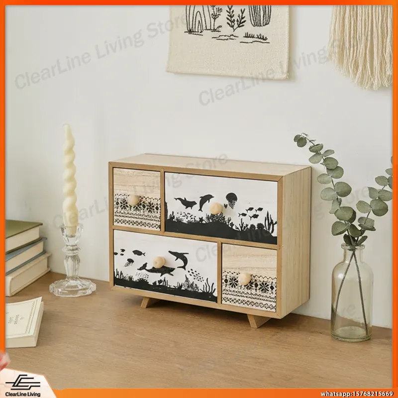 Wooden Desktop Drawer Locker w - Office Storage Cabinet recension och pris