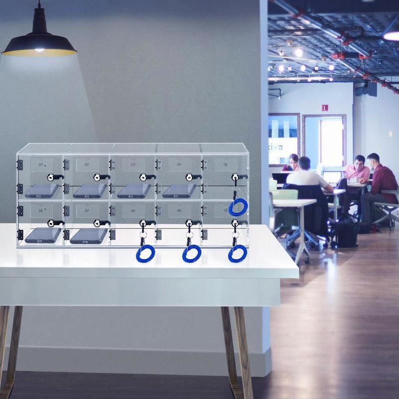 Cell Phone Storage Locker, 10  - Office Storage Cabinet recension och pris