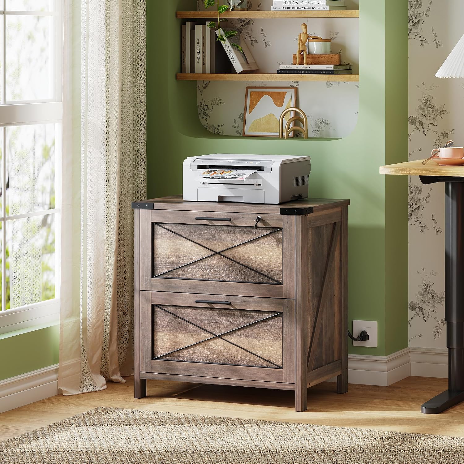 Wood Lateral File Cabinet, 2 D - File Cabinet Lateral recension och pris