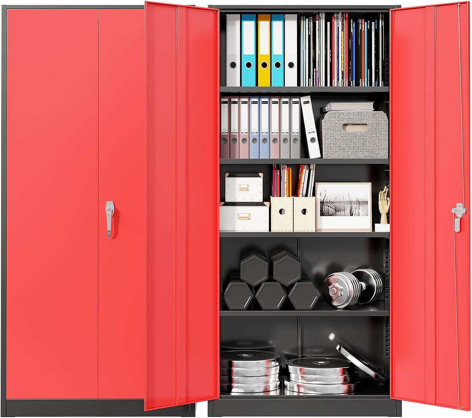 Heavy Duty Metal Garage Storag - Office Storage Cabinet recension och pris
