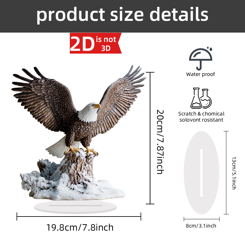 2D 1PCS Eagle Career Takes Off - Office Furniture Equipment recension och pris
