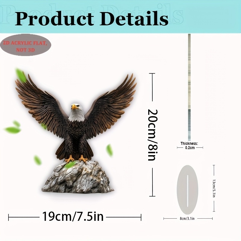 2D 1PCS Eagle Career Takes Off - Office Furniture Equipment recension och pris