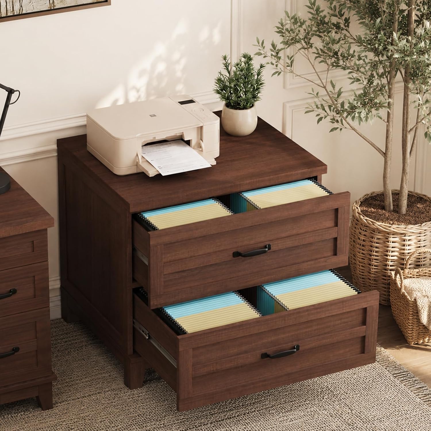 Garvee 2 Drawer Farmhouse Late - File Cabinet Lateral recension och pris