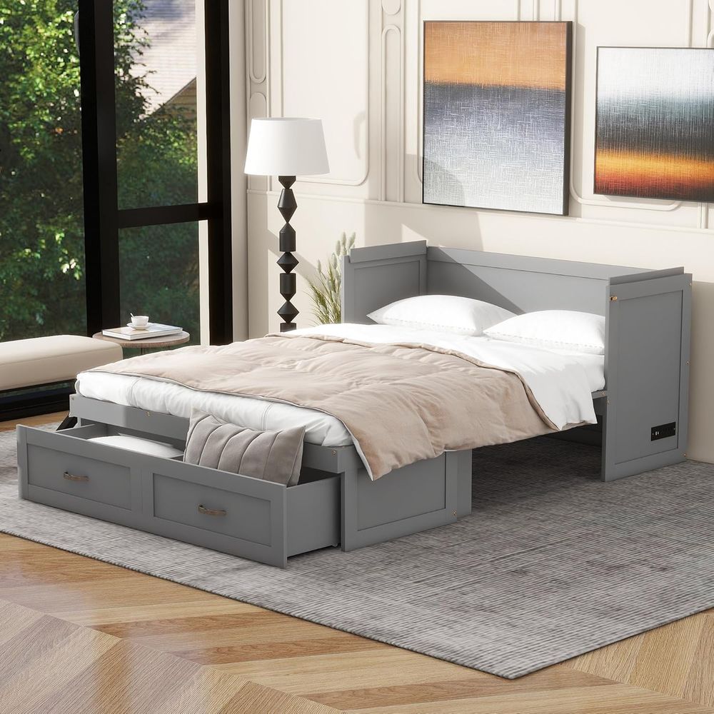 Full Size Murphy Bed Wall Bed, - Office Storage Cabinet recension och pris