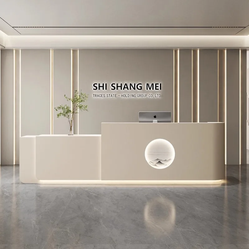 Nordic Cream Style Reception D - Office Furniture Store recension och pris