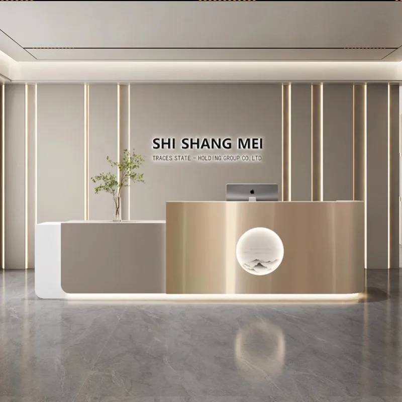 Nordic Cream Style Reception D - Office Furniture Store recension och pris
