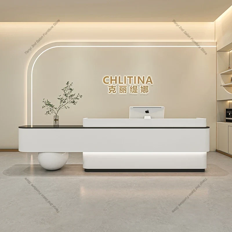 Modern simple reception desks  - Office Furniture Store recension och pris