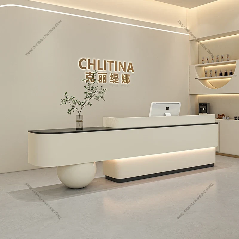 Modern simple reception desks  - Office Furniture Store recension och pris