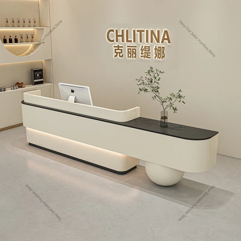 Modern simple reception desks  - Office Furniture Store recension och pris
