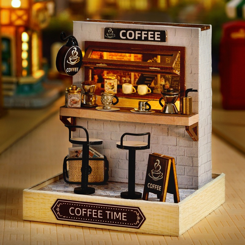 Mini Dollhouse Kit Sakura Stre - Office Furniture Store recension och pris