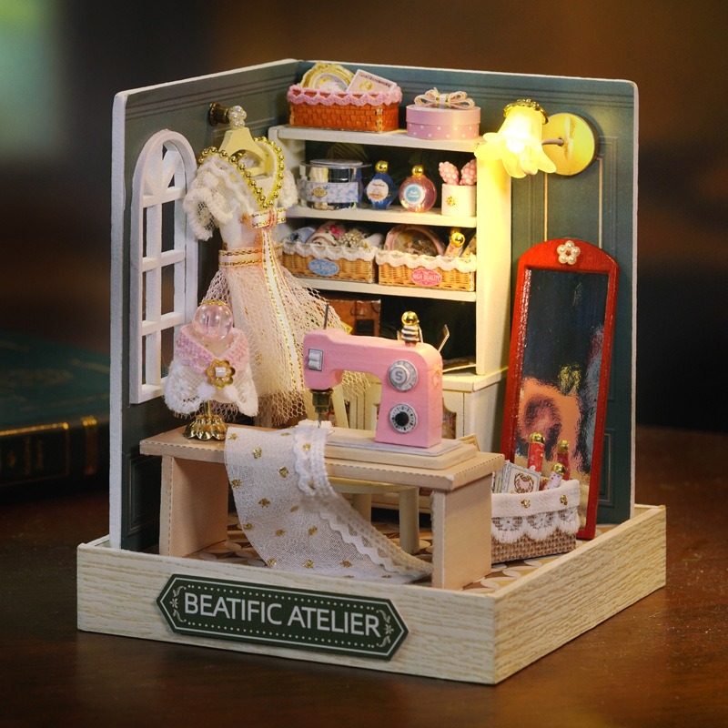 Mini Dollhouse Kit Sakura Stre - Office Furniture Store recension och pris