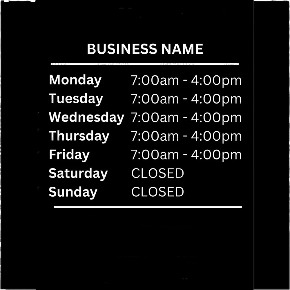 Opening Hours With Custom Busi - Office Furniture Store recension och pris