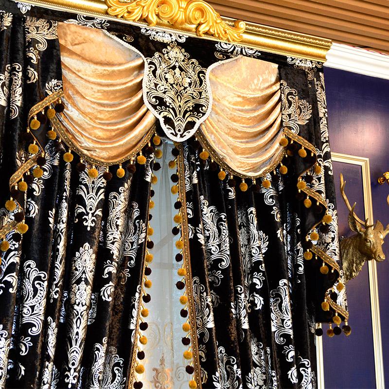 Luxury Black Curtain Canopy Si - Office Furniture Hong Kong recension och pris