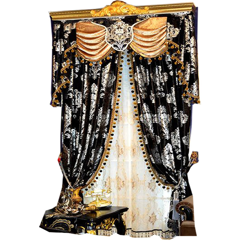 Luxury Black Curtain Canopy Si - Office Furniture Hong Kong recension och pris