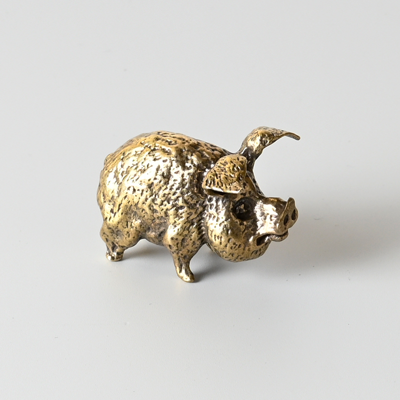 Vintage Brass Pig Small Orname - Office Furniture Equipment recension och pris