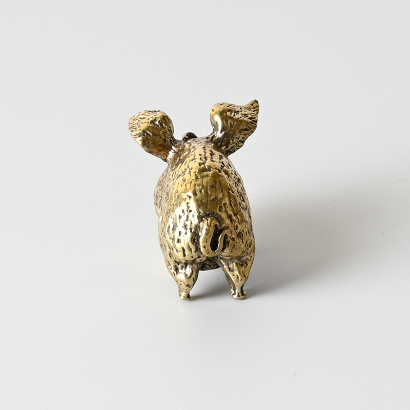 Vintage Brass Pig Small Orname - Office Furniture Equipment recension och pris