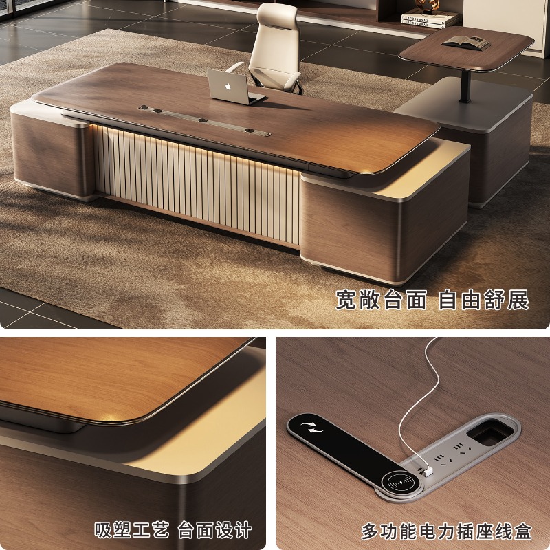 Middle East custom boss desk h - Office Furniture High End recension och pris