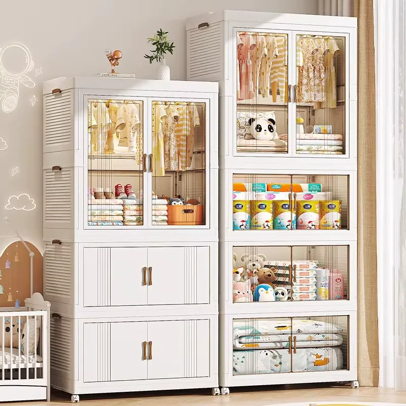 Transparent Plastic Folding St - Office Storage Cabinet recension och pris
