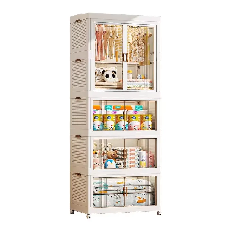 Transparent Plastic Folding St - Office Storage Cabinet recension och pris