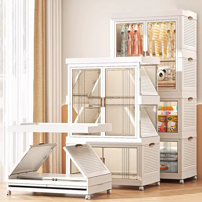 Transparent Plastic Folding St - Office Storage Cabinet recension och pris