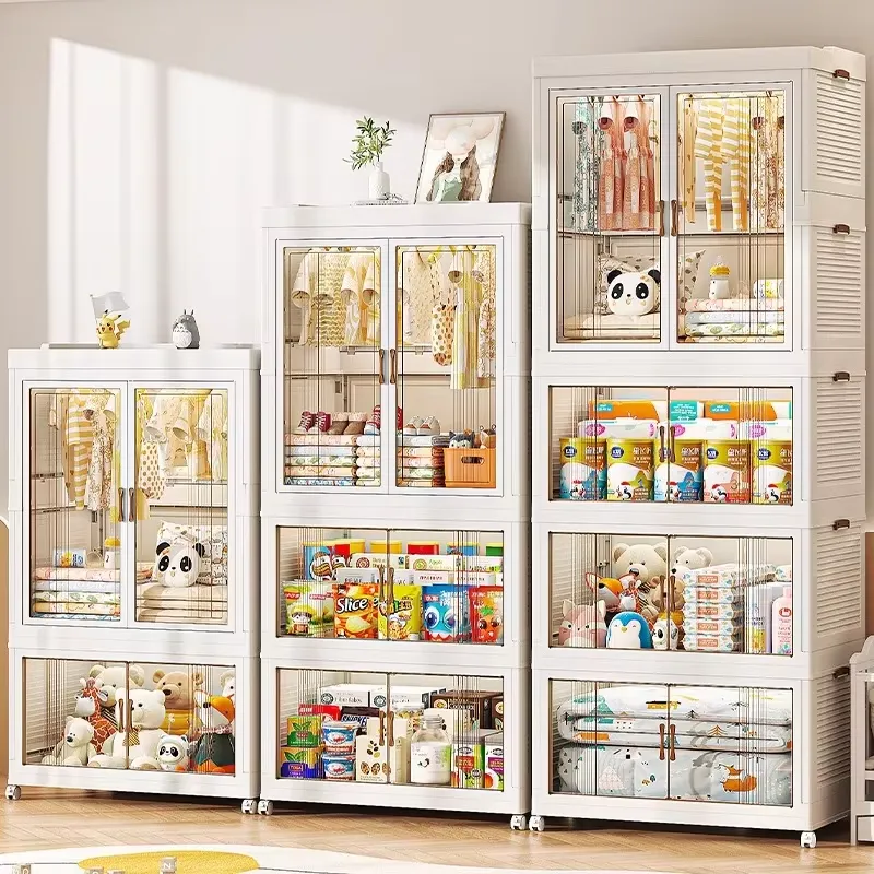 Transparent Plastic Folding St - Office Storage Cabinet recension och pris