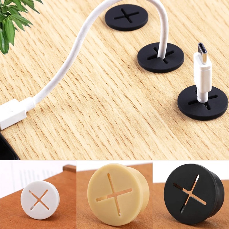 5PCS  Flexible Rubber Round Ca - Office Furniture Equipment recension och pris
