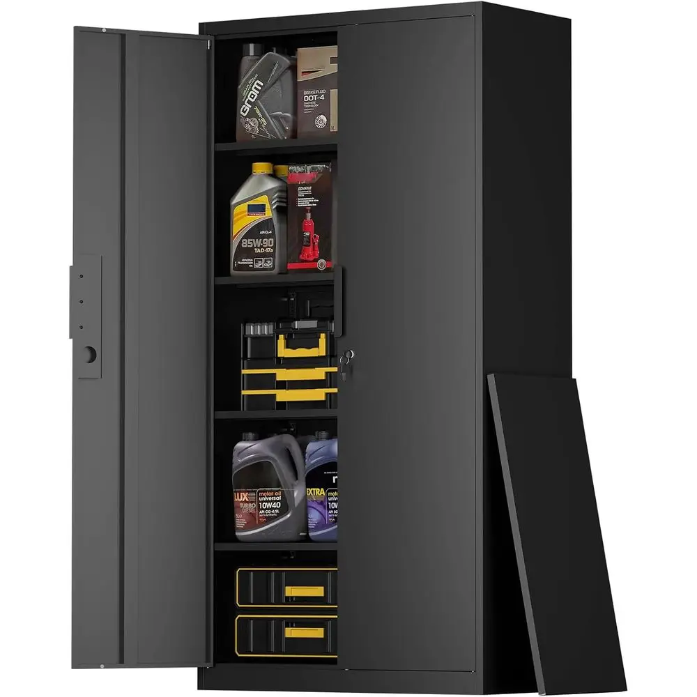 72 High Heavy-Duty Metal Stora - Office Storage Cabinet recension och pris