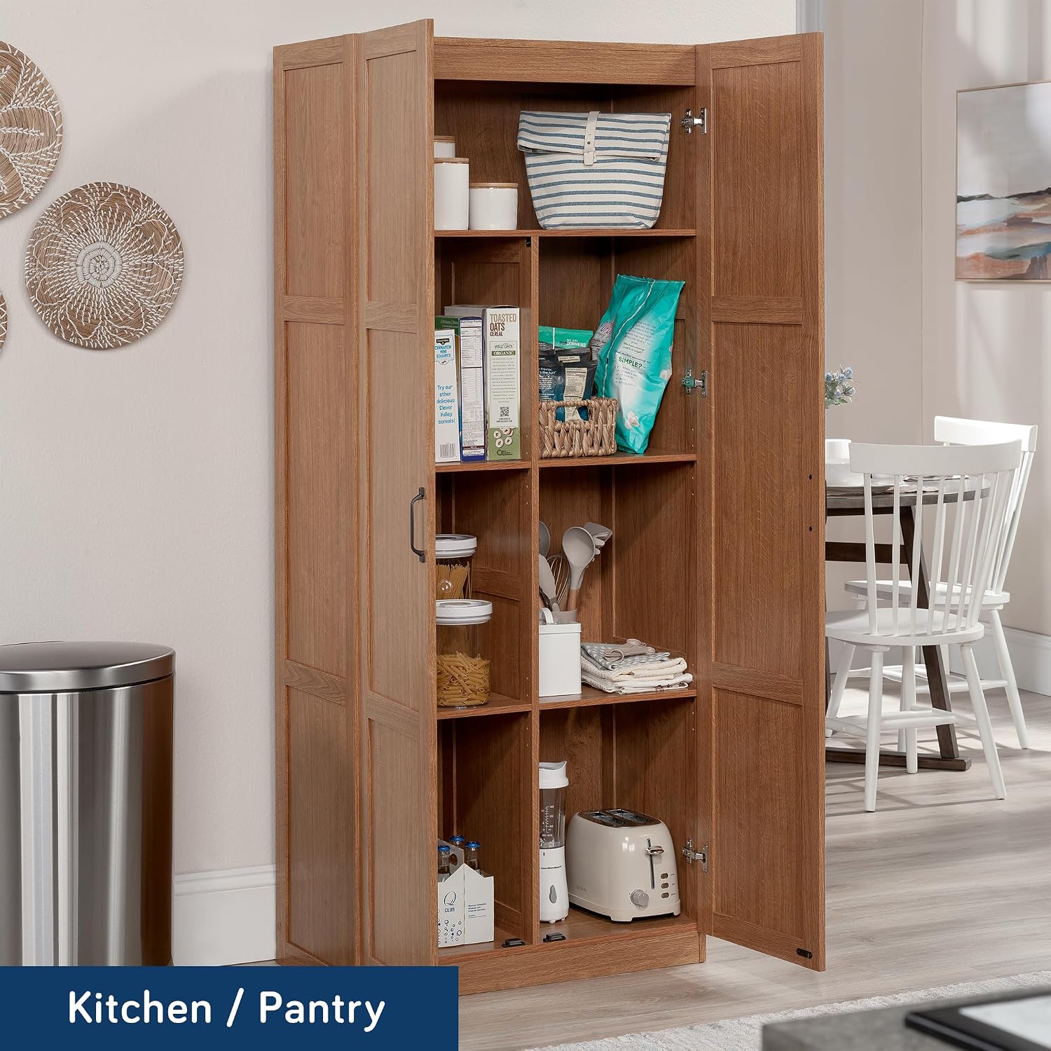 Tall Storage Cabinet, Freestan - Office Storage Cabinet recension och pris