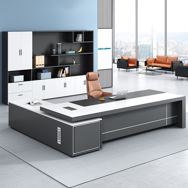 White And Chair Set, Manager'S - Xh Office Furniture recension och pris