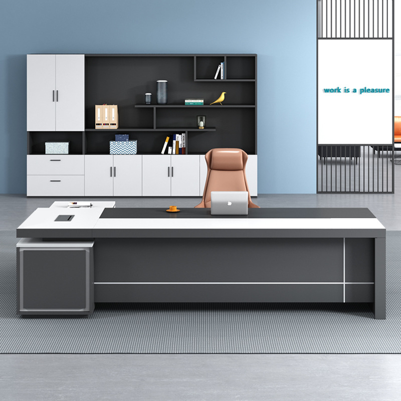White And Chair Set, Manager'S - Xh Office Furniture recension och pris