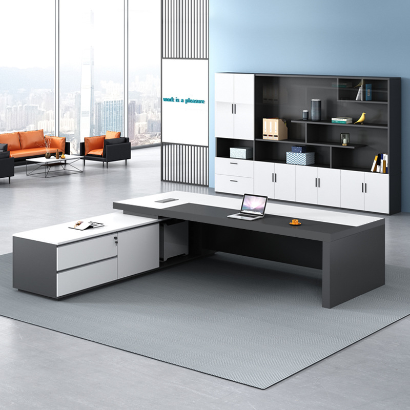 White And Chair Set, Manager'S - Xh Office Furniture recension och pris
