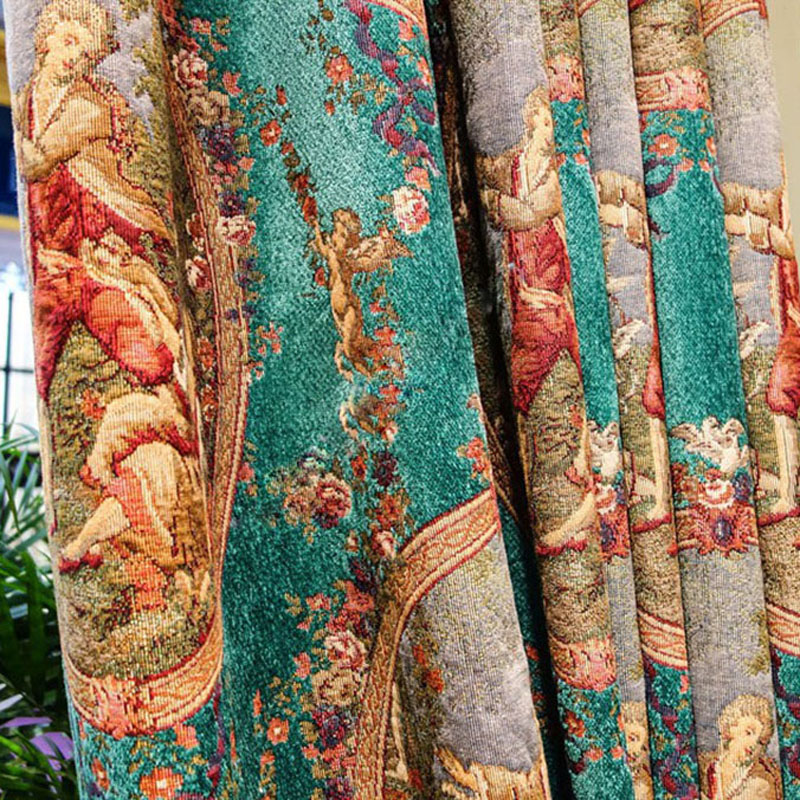 Luxury Turquoise Green Curtain - Office Furniture Hong Kong recension och pris