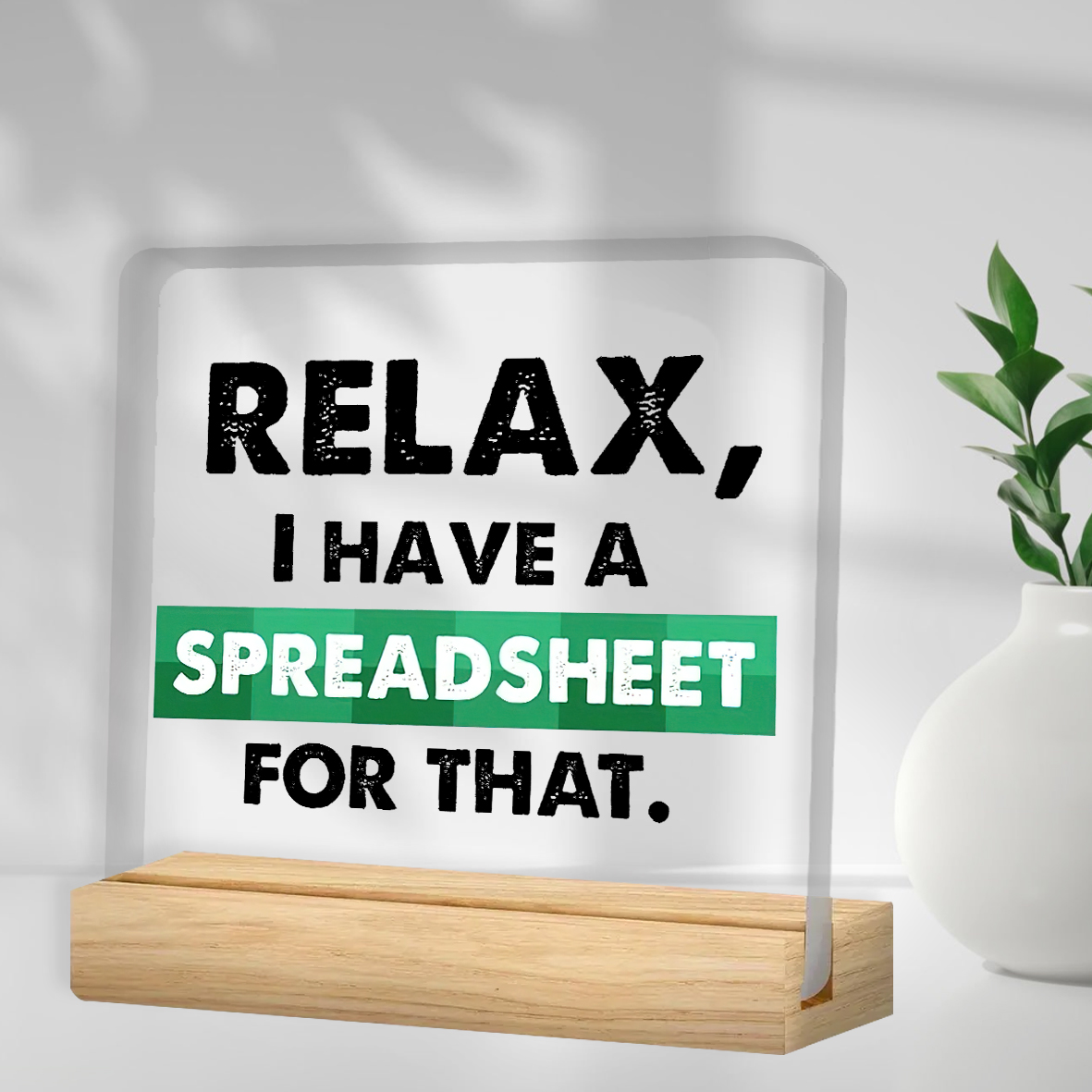 1PC Office Desk Sign - Account - Office Furniture Equipment recension och pris