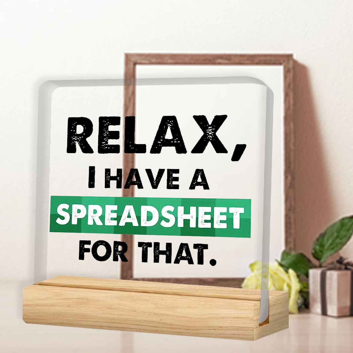1PC Office Desk Sign - Account - Office Furniture Equipment recension och pris